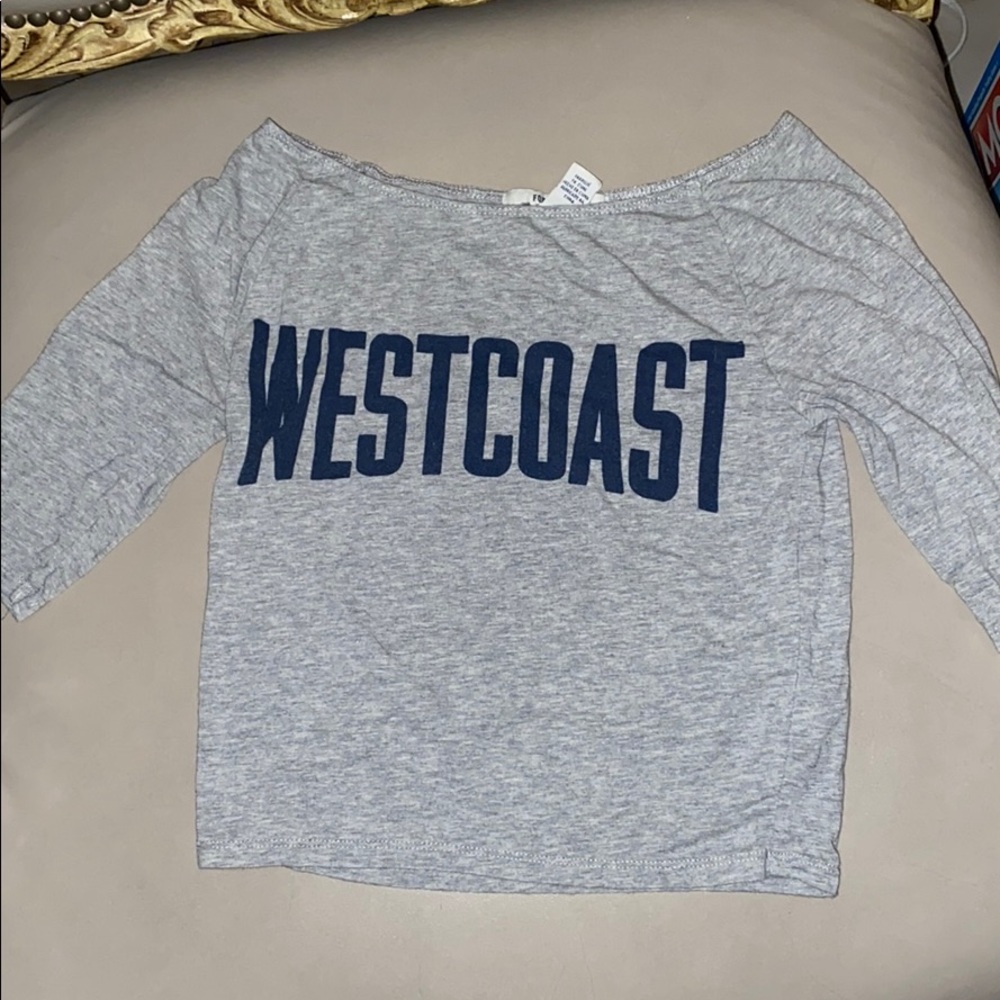 Off the shoulder top